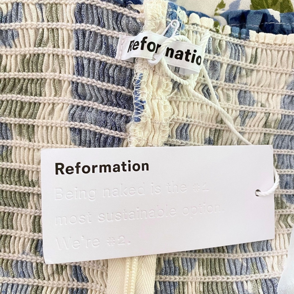NEW Reformation Zoey Top Lucca 12 - Picture 10 of 17
